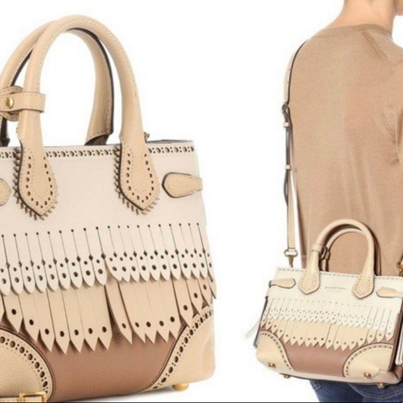 Burberry Brogue Banner Tote. Exclusive to Selfridges London and Neiman Marcus - Picture 3 of 11